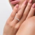 Joia de Ouro Branco 18K com 24 Pontos de Diamantes | Clarity Star - loja online