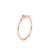 Anel Ouro Rosé 18k e 15 pontos de Diamantes - comprar online