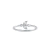 Joia de Ouro Branco 18K com 15 Pontos de Diamantes - Stella Argenta