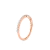Anel Ouro Rosé 18k e 26 pontos de Diamantes - comprar online