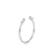 Anel Ouro Branco 18k e 6 pontos de Diamantes - comprar online