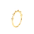 Anel Ouro Amarelo 18k e 8 pontos de Diamantes - comprar online