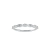Anel de Diamantes Brilliance em Ouro Branco 18k 0.12Cts de Diamantes