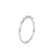 Anel Ouro Branco 18k e 8 pontos de Diamantes - comprar online