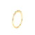 Anel de Ouro Amarelo 18K com 8 Pontos de Diamantes - Luz do Sol - comprar online