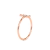 Anel Ouro Rosé 18k e 13 pontos de Diamantes - comprar online