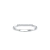 Anel de Ouro Branco 18K com 4 Pontos de Diamantes – Svalbard Light