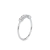 Anel Ouro Branco 18k e 23 pontos de Diamantes - comprar online