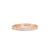 Anel Ouro Rosé 18k e 16 pontos de Diamantes na internet