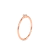 Anel Ouro Rosé 18k e Diamante de 6 pontos - comprar online