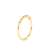 Anel Ouro Amarelo 18k e 5 pontos de Diamantes - comprar online