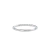 Anel Lumière de Diamantes 0.05Ct em Ouro Branco 18k