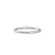 Anel Lumière de Diamantes 0.05Ct em Ouro Branco 18k - CASA SÃO PAULO