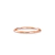 Anel Ouro Rosé 18k e Diamante 3 pontos - CASA SÃO PAULO