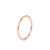 Anel Ouro Rosé 18k e Diamante de 2 pontos - comprar online