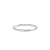 Anel de Ouro Branco 18K com 2 Pontos de Diamantes – Arctic Dawn