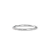 Anel de Ouro Branco 18K com 2 Pontos de Diamantes – Arctic Dawn na internet