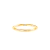 Anel de Ouro Amarelo 18K com 1 Ponto de Diamante – Solaris One