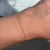 Pulseira Ouro Amarelo 18cm Elo Português na internet