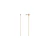Brinco de Ouro Corrente Minimalista - comprar online