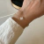 Pulseira 4 Trevos Madrepérola em Ouro 18k