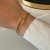 Bracelete Prego em Ouro 18k