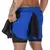 Shorts Double-Deck perfeito para corrida, academia, fitness, treinamento