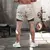 Shorts Double-Deck perfeito para corrida, academia, fitness, treinamento