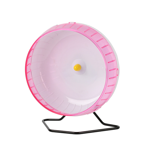 Rodinha Mundo Roedor Super Spin De 30cm Para Hamster - Rosa
