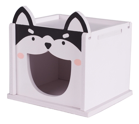 Casinha Montável Mundo Roedor Toca Cachorrinho Para Hamster