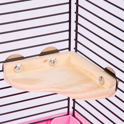 Plataforma De Canto Mundo Roedor Para Gaiola De Hamster