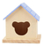Casinha Toca Mundo Roedor Casinha Panda Para Gaiola Hamster - Azul - comprar online