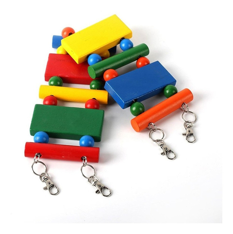 Ponte Brinquedo Hamster Mundo Roedor Colorful Bridge Gaiola