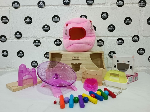 Kit de Acessórios Para Hamster - Fêmea A
