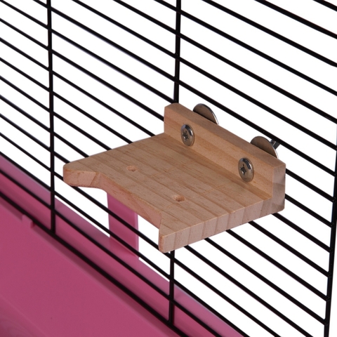 Plataforma Suspensa Mundo Roedor Gatinho Para Gaiola Hamster