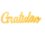 Palavra Gratidão 3D - comprar online