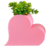 Vaso Coração e Escultura amor de Mae - comprar online