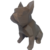 Dog Bulldog Francês Low Poly - YAAH CUBE