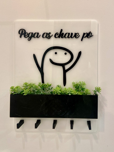 Porta Chaves Bento- Pega as chave