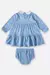 CONJUNTO BATA E CALCINHA BEBÊ MENINA - comprar online