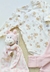 CONJUNTO BODY MANGA LONGA E PÉ REVERSÍVEL - ESQUILOS - Ben e Bella Ateliê