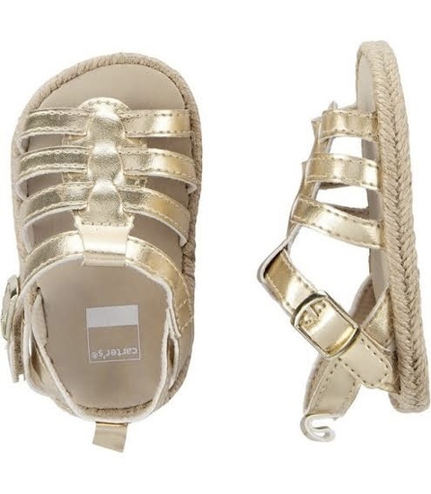 Sandália dourada Carter’s