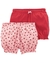 Imagem do Kit com 2 shorts joaninhas Carter’s