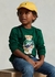 Camisa manga longa Ralph Lauren Bear infantil na internet