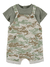 Conjunto de jardineira camuflada
