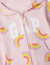 Casaco moletom rosa infantil Gap - Brands Kids