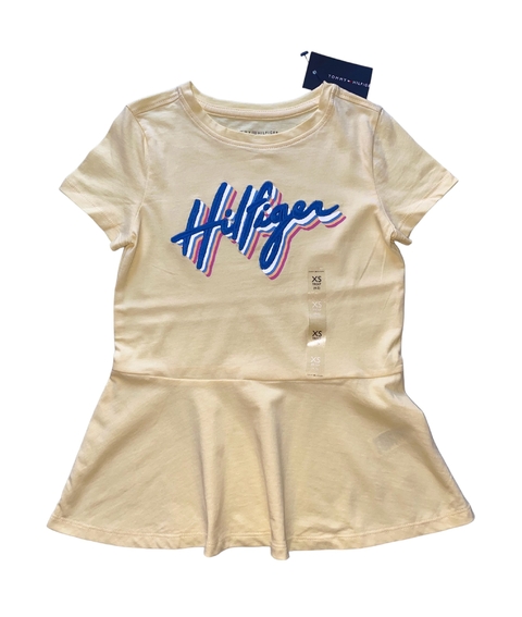 Blusa amarela infantil Tommy Hilfiger
