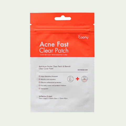 COONY ACNE FAST CLEAR PATCH -Tratamiento Efectivo para el Acné