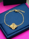 Pulseira Vintage Alhambra Banhada em Ouro 18k