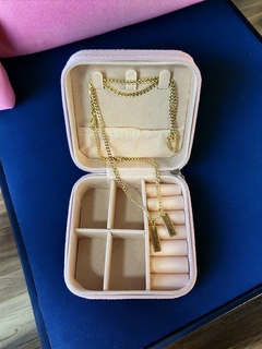 Colar Personalizado Chapinha Nome - meimei semijoias